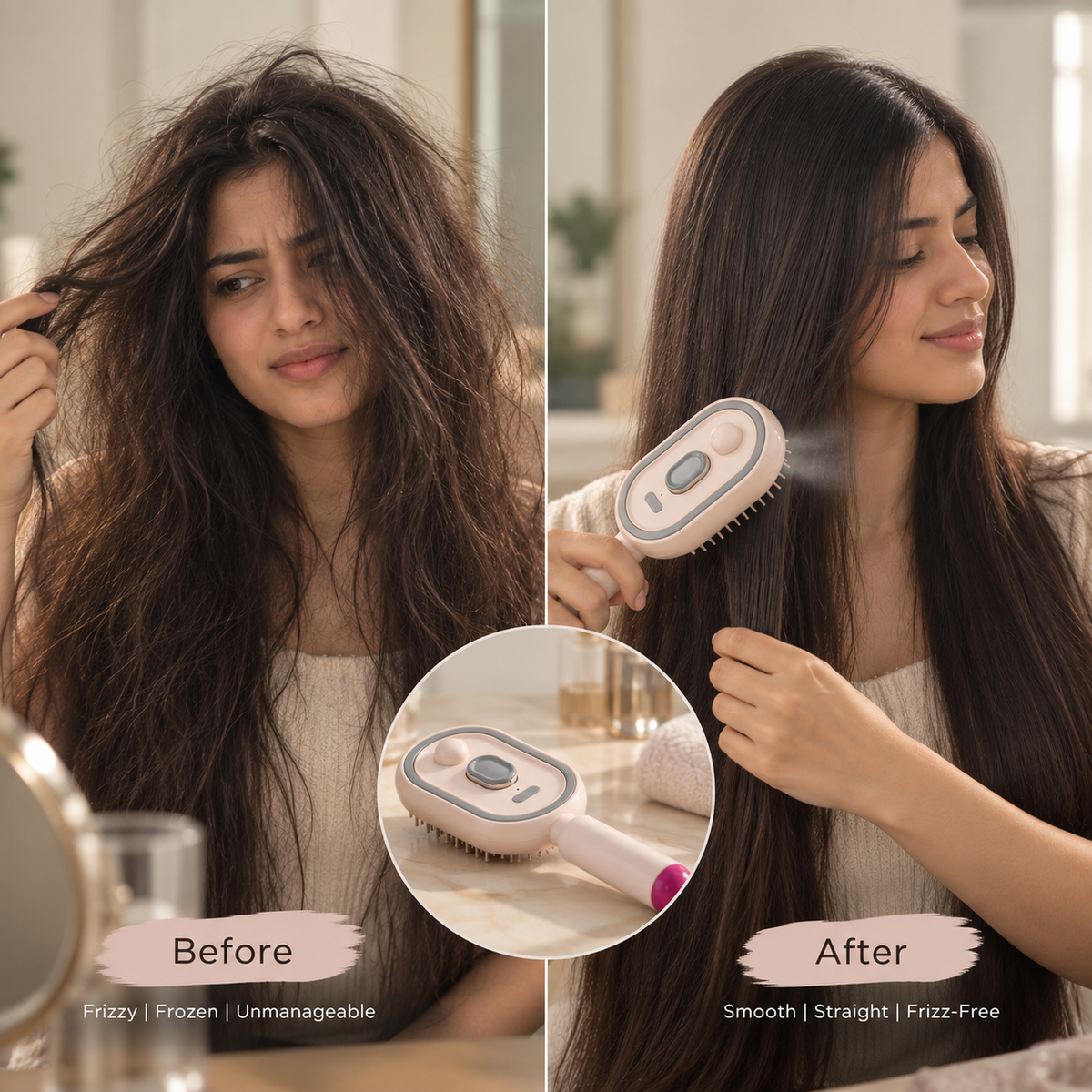 Nuvella FrizzFix Hair Brush