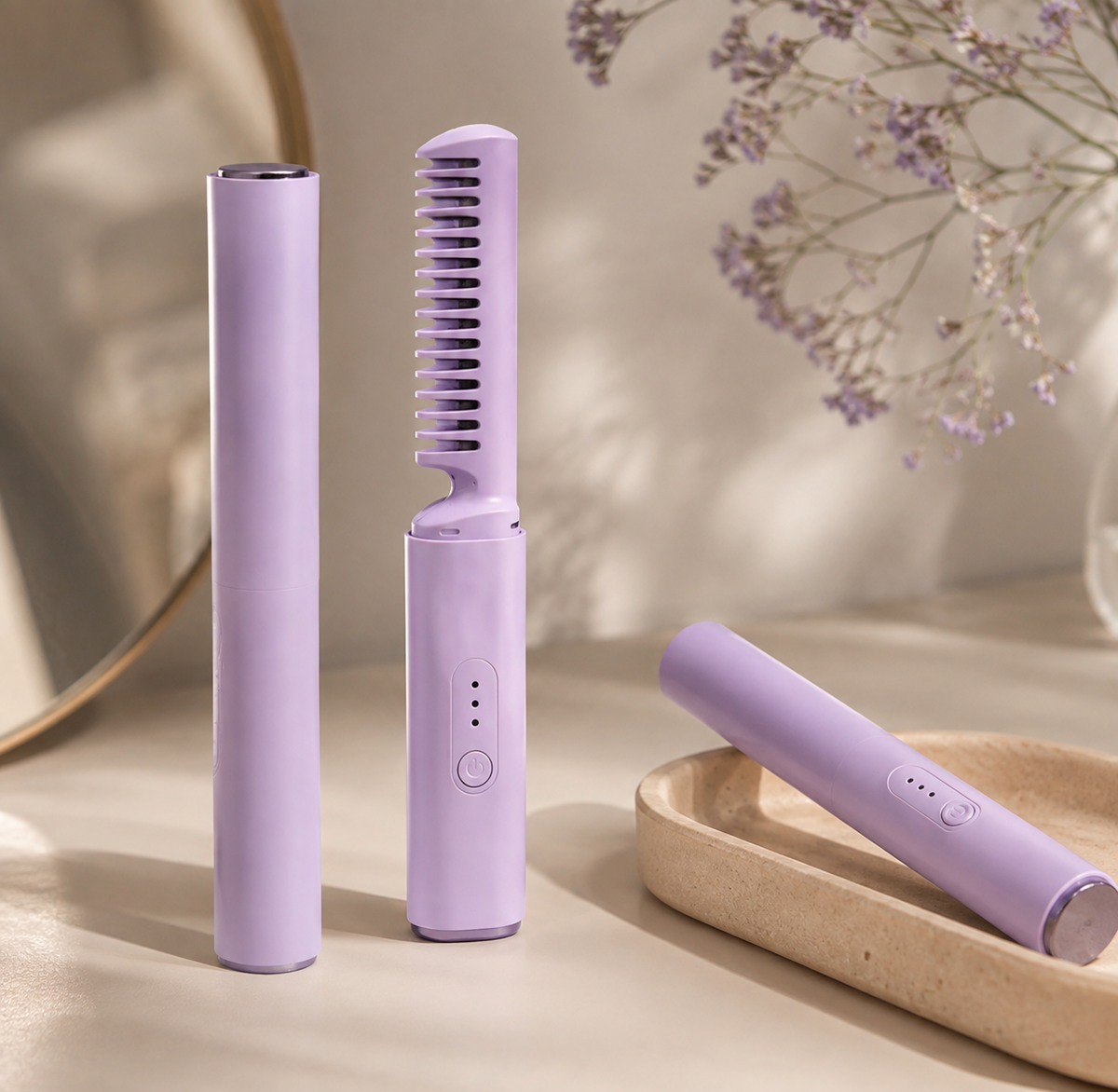 Nuvella Portable Mini Hair Straightener