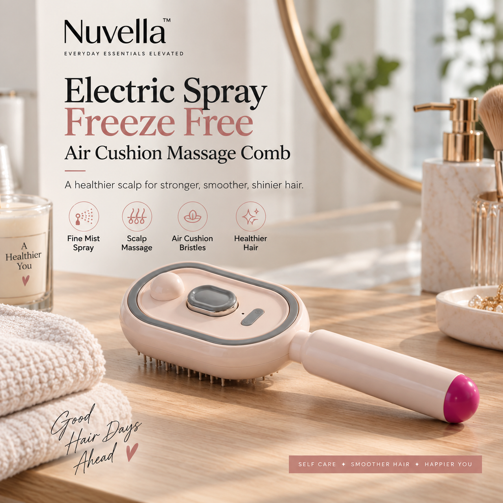 Nuvella FrizzFix Hair Brush